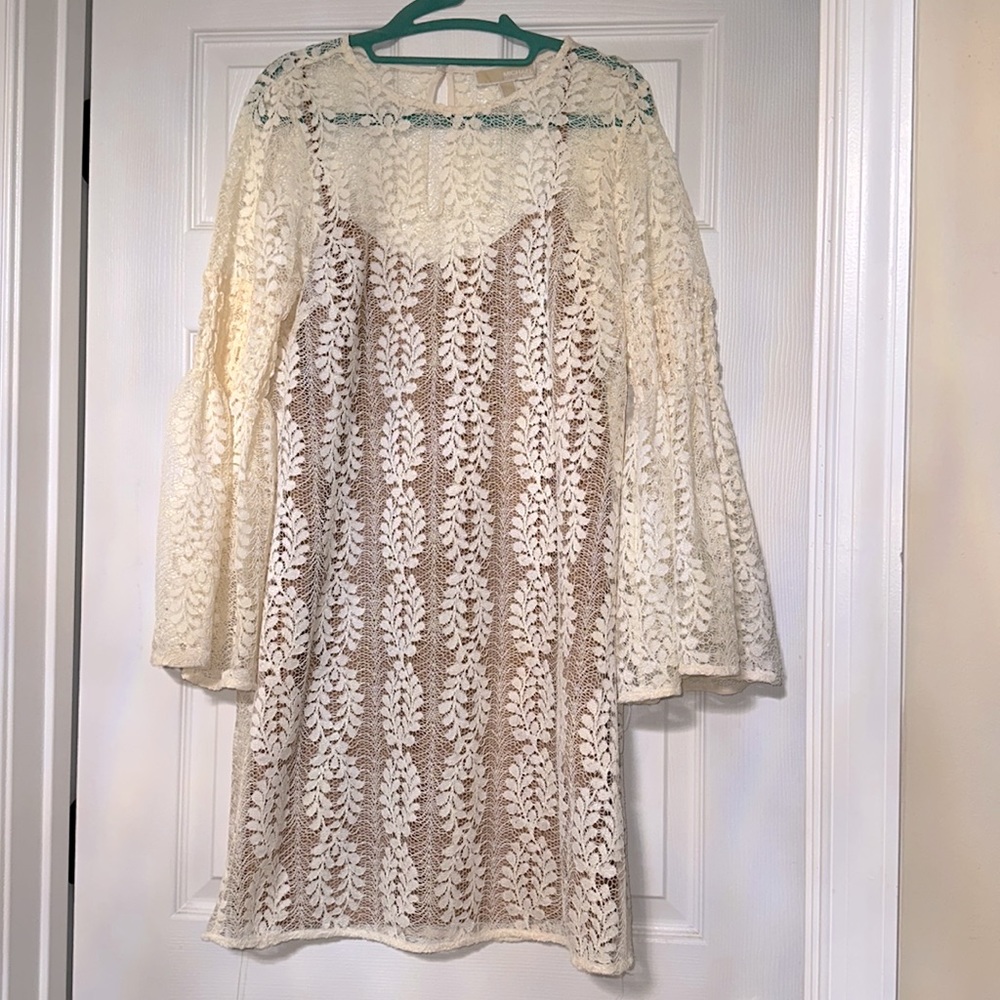 Michael by Michael Kors cream lace dress: Size M. Excellent condition, worn once